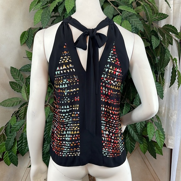 BCBGMaxAzria REVERSIBLE HALTER TOP - Picture 6 of 8